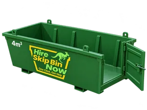 Forest-Green 4m³ Skip Bin
